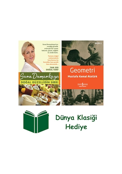 Doğal Güzelliğin Sırrı + Geometri + Dünya Klasiği Hediye
