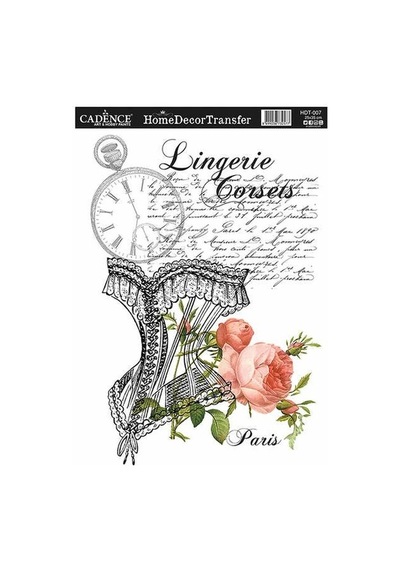 Cadence Home Decor Transfer 25x35 Cm. Hdt-007