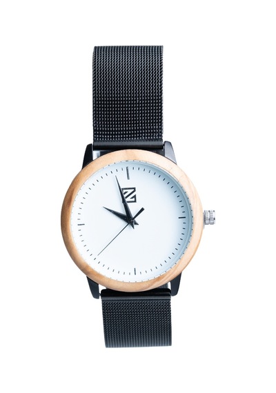 Zebrino Zbr-al-wh Alloy Wood White Ahşap Erkek Kol Saati 34 Mm