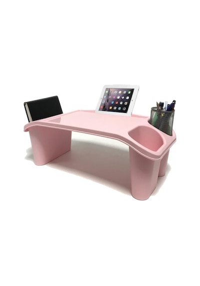 Sabanbaba Plastik Hobi Masası Laptop Sehpası Pembe