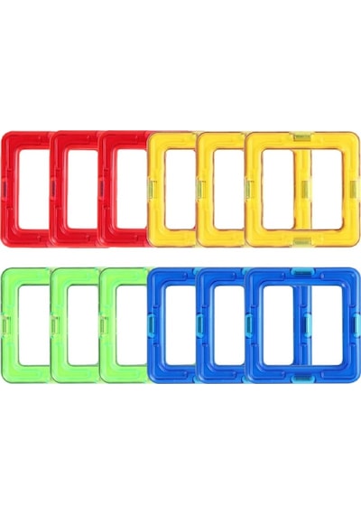 Magformers Mıknatıslı Square Set - 12 Parça