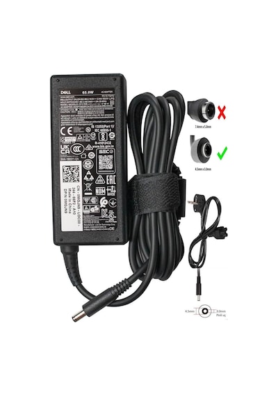 Dell İnspiron 7368 Adaptör Dell Laptop Şarj Cihazı 75541031
