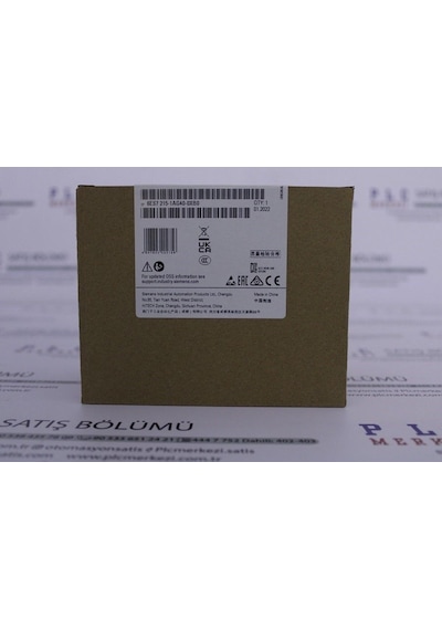 6ES7215-1AG40-0XB0 SIMATIC S7-1200  CPU 1215C, 14DI/10DO/2AI/2AO  ÜRT.GARANTİLİ