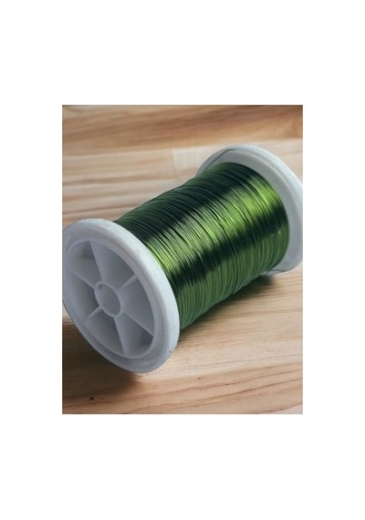 Gürbüz Filografi 0.30 Mm 100gr- 150m Yeşil Renkli Bakır Filografi Teli