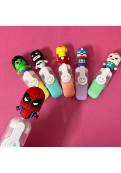 Marvel Karakter 6lı Fosforlu Kalem Seti 6689 Pastel Ultramarin