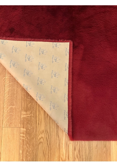 Ultra Soft Bordo Yumuşak Dokulu Peluş Halı Dikdörtgen