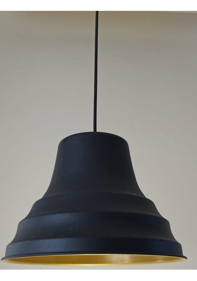 Retro Metal Sarkıt Avize Rustik Tekli Sarkıt Siyah Cafe Mutfak Aydınlatma 27 Cm Beyaz