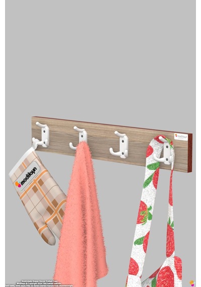 Arı 12 Kancalı Mutfak Askısı 3'lü Set 51,4x9,6 Cm - Şık Tasarım, Çok Amaçlı Düzenleyici Ve Yer Tasarrufu Çok Renkli Arı 12 Kancalı Mutfak Askısı 3'lü Set 51,4x9,6 Cm - Şık Tasarım, Çok Amaçlı Düzenleyici Ve Yer Tasarrufu Çok Renkli