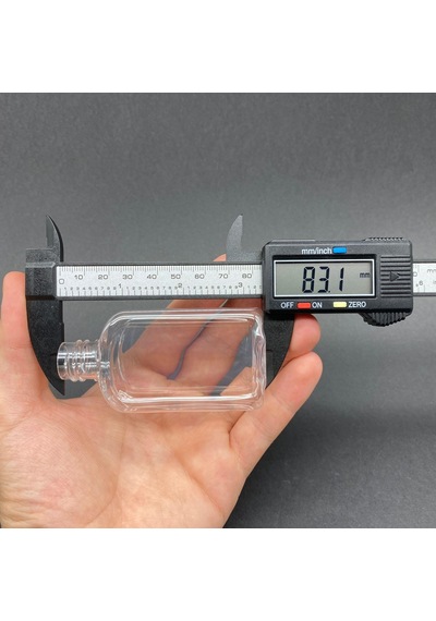 50 Cc Yassı Plastik Şişe - Beyaz Kapaklı- 50ml Kapaklı Pet Şişe-