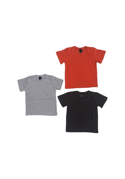 Özdemirli Bebe Basic Düz Bisiklet Yaka Kısa Kollu Likralı Badi Sweat T-shirt 3 Lü Paket Gri-kırmızı-siyah Gri-kırmızı-siyah Özdemirli Bebe Basic Düz Bisiklet Yaka Kısa Kollu Likralı Badi Sweat T-shirt 3 Lü Paket Gri-kırmızı-siyah Gri-kırmızı-siyah