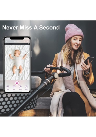 İbaby M2c Wifi Bebek Monitörü Kamera - Fhd Ses 1080p
