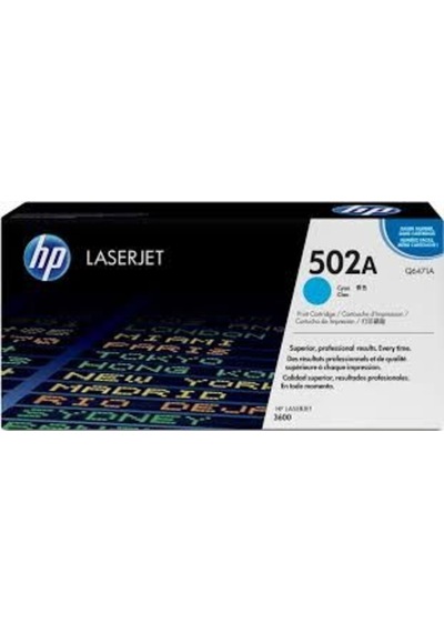 Hp Q6471A Mavi Toner -Hp 3600