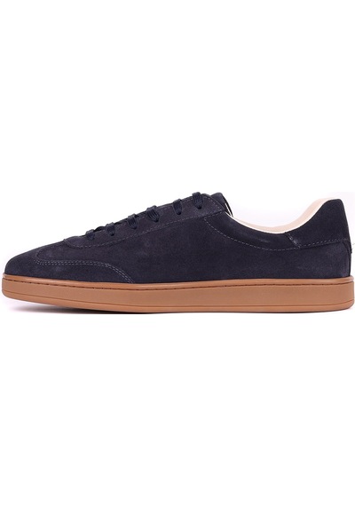 Shoetyle - Hakiki Süet Deri Lacivert Renk Erkek Sneaker - 666-sh-10-129-1572
