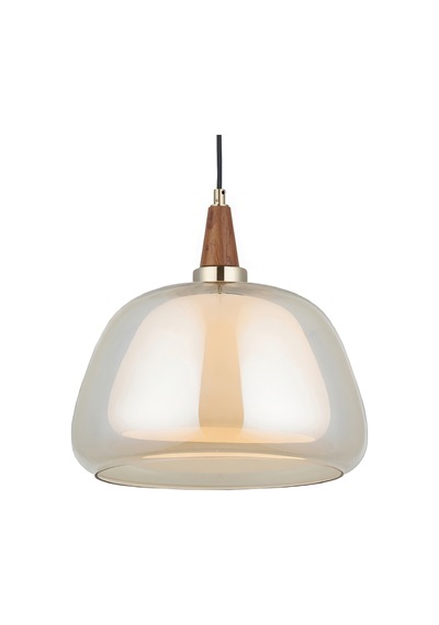 Mudo Home Mıel Tekli Sarkıt Avize 30x30x128 Cm Krem