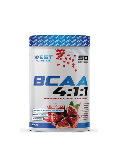 West Nutrition Bcaa 4:1:1 Aminoasit 500 Gr