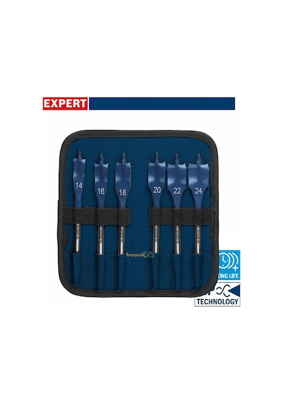 Bosch Expert 14-24 Mm 6 Lı Ahşap Yaprak Matkap Ucu Seti 2608902108