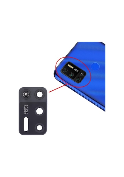 Tecno Uyumlu Spark 6 Air Kamera Lensi Camı KE6 KE6j KF6