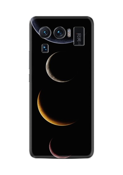 Xiaomi Mi 11 Ultra Kılıf Resimli Desenli Silikon Platinium Series Gezegenler 1901
