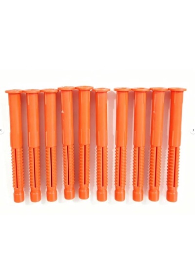 Klima Dış Ünite Ayağı Montaj - Mantolama Dübel Seti M12x120mm 10 Lu Paket