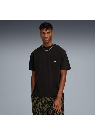 Puma Select Essentıals Pocket Erkek Tişört 634729 01 Siyah