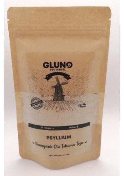 Gluno Glutensiz Karnıyarık Otu Tohumu Tozu 100 G