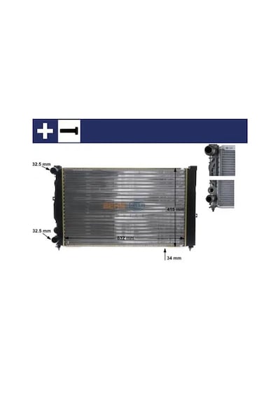 Audi A6 C5 Motor Radyatoru 1.9 Tdi 2002-2004 Avf Awx Mahle Cr647000s