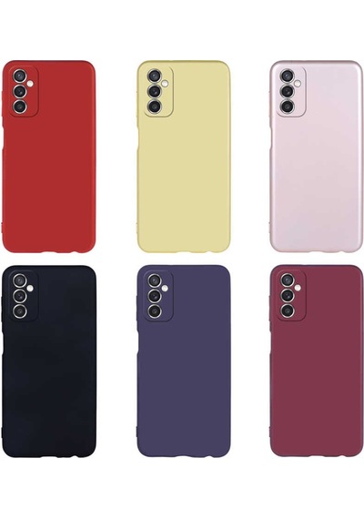 Samsung Uyumlu Galaxy M52 Kılıf Zore Premier Silikon Kapak (541619651)