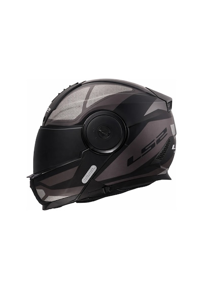 Ls2 Scope 2 Axıs Kask Siyah Vizör Mat Siyah Titanium