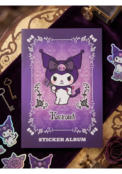 Kuromi & Hello Kitty Lisanslı Sticker Albüm Çok Renkli