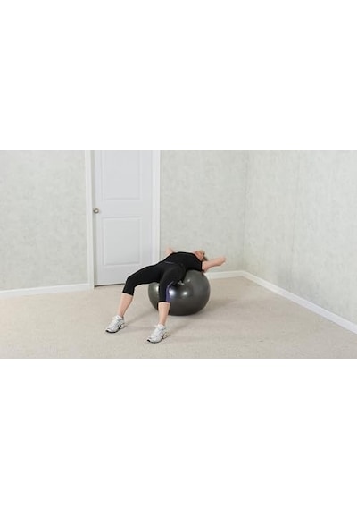 Black Mountain Products Professional Grade Stability 1000lbs Anti-burst 2000lbs Statik Ağırlık Rated 65 Cm Gym Ball 1000 Lb/65 Cm Siyah