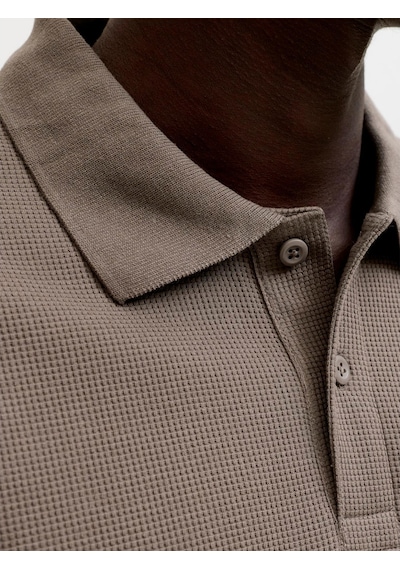 Jack & Jones Austin Erkek Kahverengi Polo Tişört 12268130-fcn