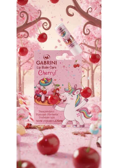Kids Lip Balm Care Cherry