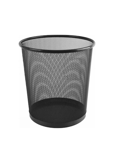 Ofis Tipi Fileli Çöp Kovası Clk-0046 Altın - Krem