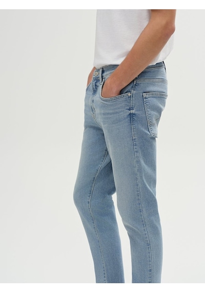 Ltb Dıego X Y Dar Paça Orta Bel Jean Pantolon 010095149016116 55916 Karışık Çok Renkli