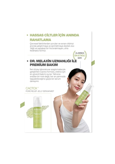 Gözenek Sıkılaştırıcı Kaktüs Özlü Serinletici Jel Sprey Serum Mist 80 Ml