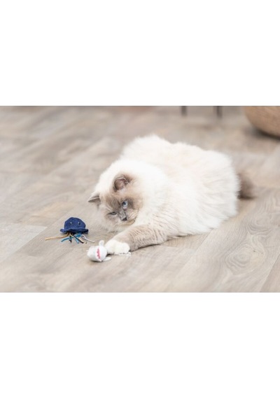 Trixie Kedi Oyuncağı, Deniz Canlıları Şeklinde, Peluş, Kediotlu 5-8cm