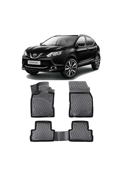 Nissan Qashqai 2013-2021 Btm 3d Havuzlu Paspas