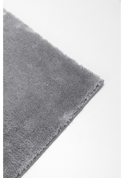 Neva Peluş Halı Kaymaz Tabanlı Makinede Yıkanabilir Ultra Yumuşak Modern Halı Nva01 Gri
