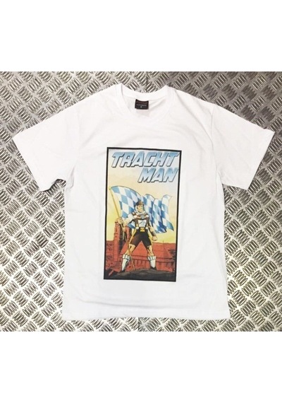 Stoned&Fame Trachtman Baskılı T-shirt Beyaz
