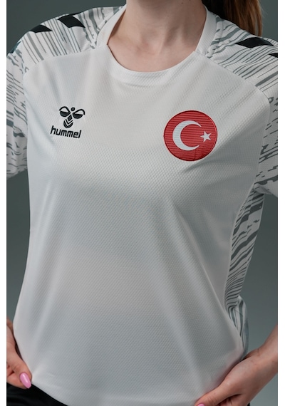 Hummel Milli Takım Line Antrenman Tişört Beyaz