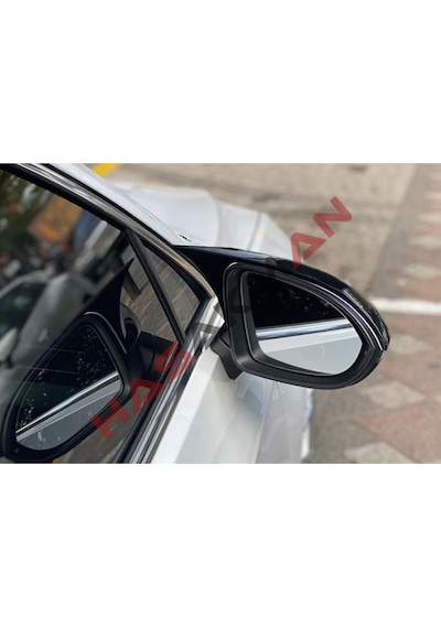 Vw Passat B8 Batman Yarasa Ayna Kapağı Piano Black 2015-2021