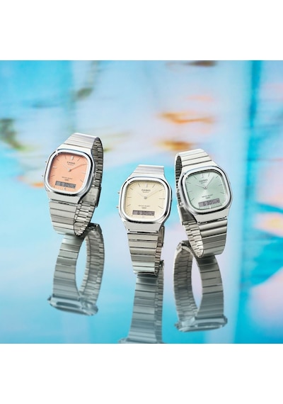 Casio Retro AQ-240E-4ADF Kol Saati Metal