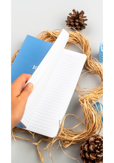 Serve Note 15x21cm 120yp Çizgili Defter Gök Mavi Diğer