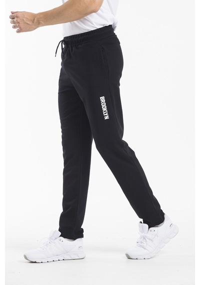 Erkek Basic Regular Fit Brooklyn Baskılı Eşofman Altı Spr22ea205 001