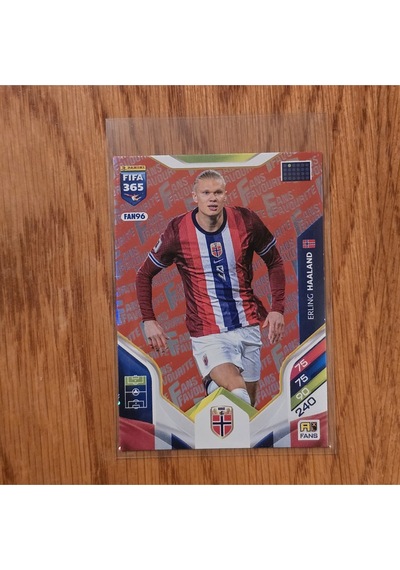 2026 Erling Haaland Fans Favourite Red Fan96 Oyun Kartı