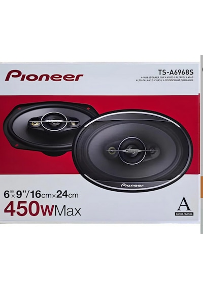 Pıoneer Ts-a6968s-450w Max / 90w Rms-6''x9'' 16x24cm -kaliteli-kapaklı Oval Hoparlör-2025 Seri