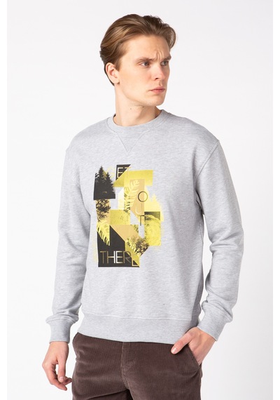 Vigoss Erkek Sweatshırt 62141-30034 - Gri