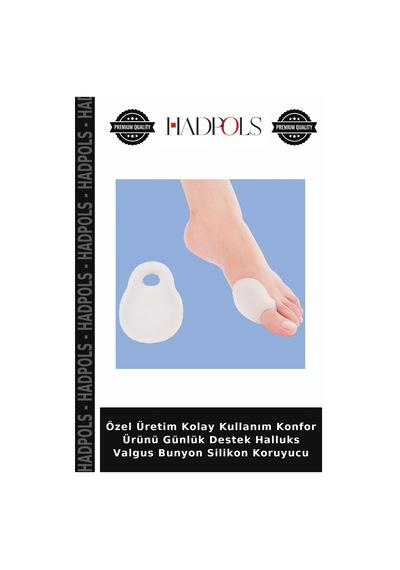 Özel Üretim Kolay Kullanım Konfor Ürünü Günlük Destek Halluks Valgus Bunyon Silikon Koruyucu