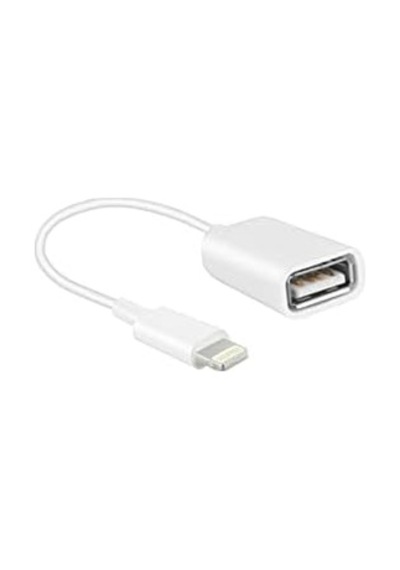 İphone İpad İçin Lightning To Otg Adapter Dişi Usb Dönüştürücü Adaptör Flash Disk Yedek Alma