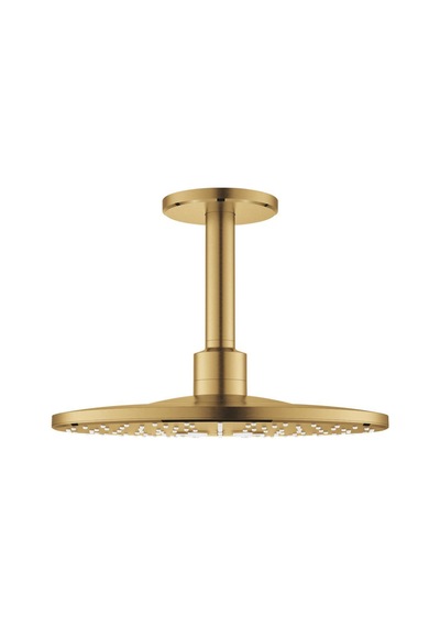 Grohe Rainshower Smartactive 310 Tepe Duşu Seti 142 Mm, 2 Akışlı Brushed Cool Sunrise - 26477gn0 Altın
